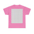 Keffiyeh Pattern Heavy Cotton Tee - Modern Mesh Design Streetwear T-Shirt